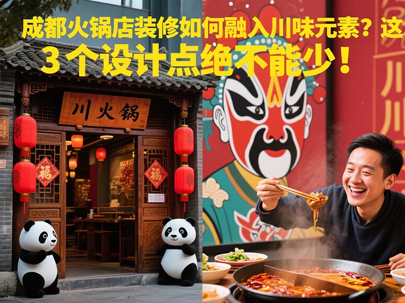 成都火鍋店裝修如何融入川味元素？這 3 個(gè)設(shè)計(jì)點(diǎn)絕不能少！